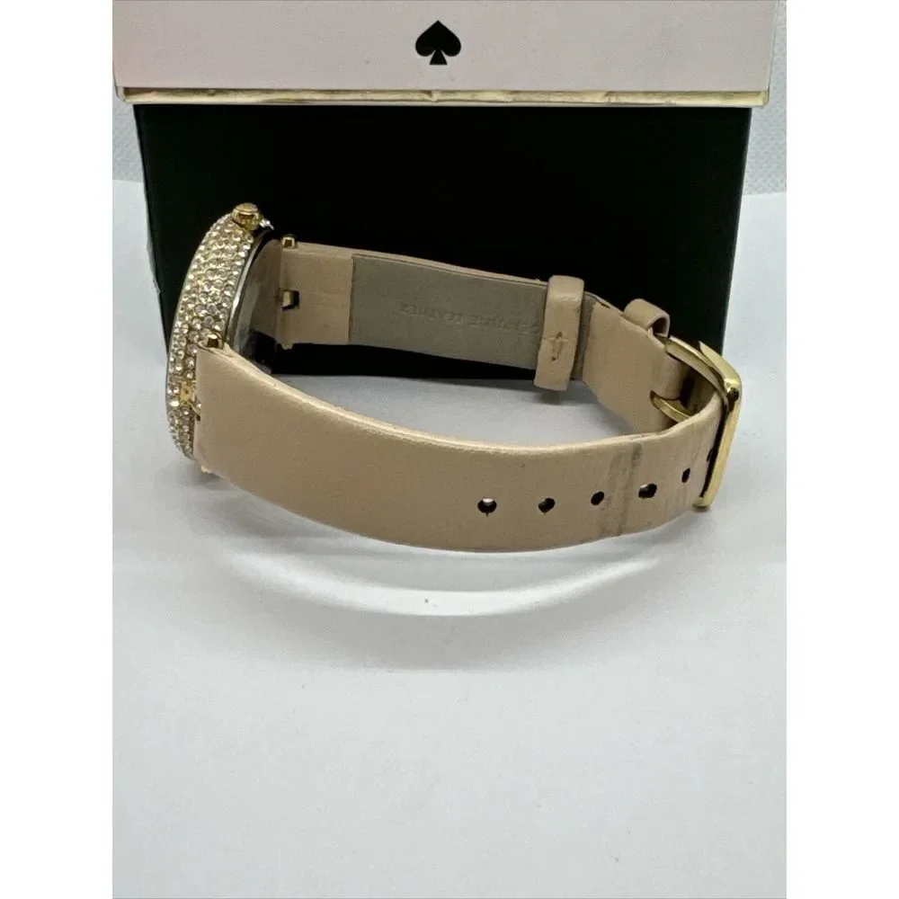 Kate Spade New York Eldridge KSW1013 Women's Leather Analog Dial Watch JNA153
